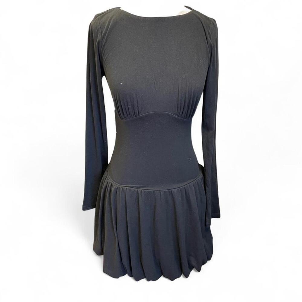 Fashion nova black bodycon dress